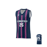 Basketball Jersey Flash - Navy